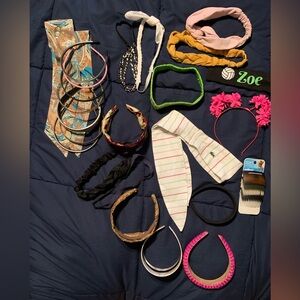 Lot of 23 Headbands Lacoste J Crew and more